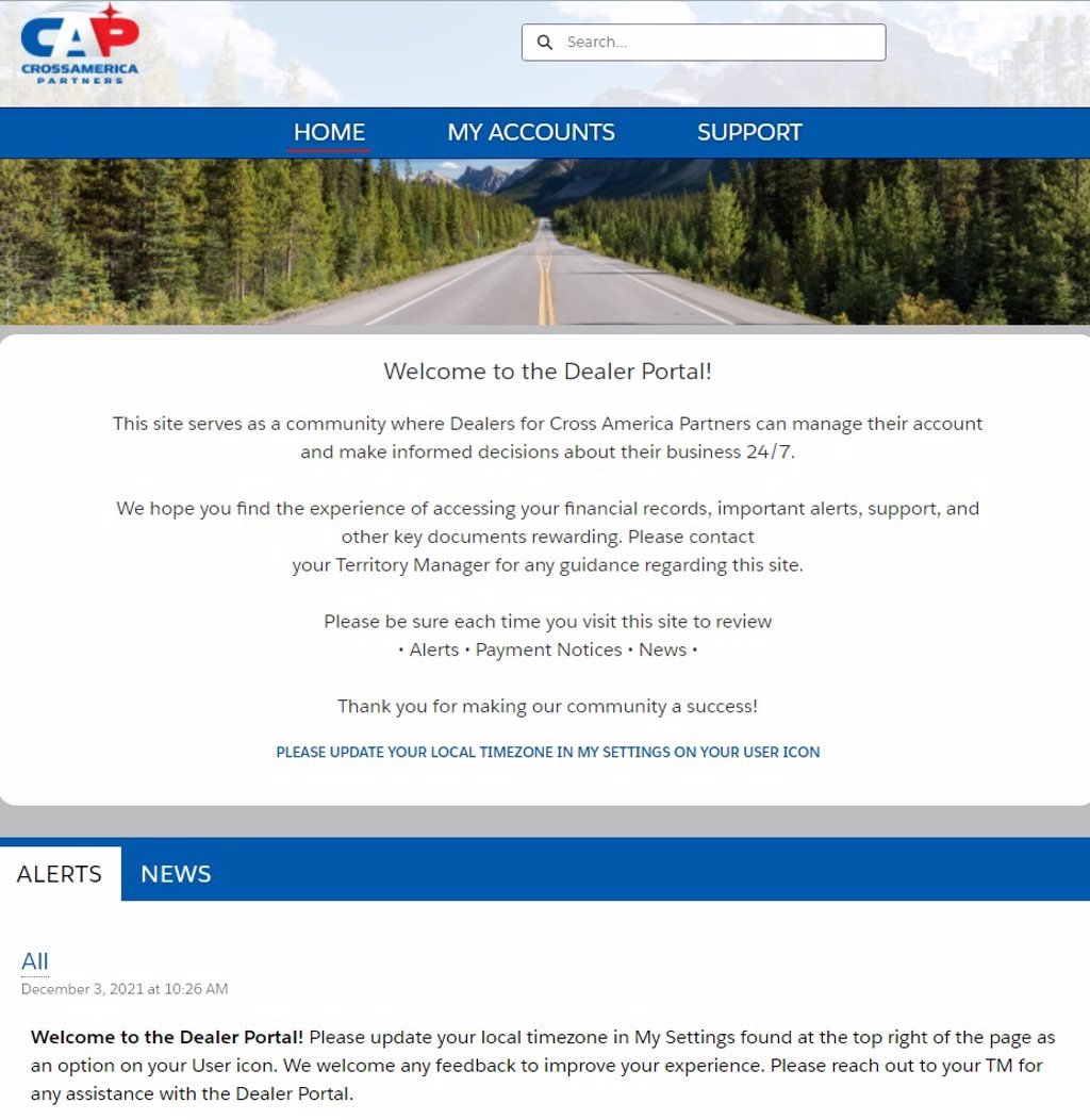 Dealer Portal Preview